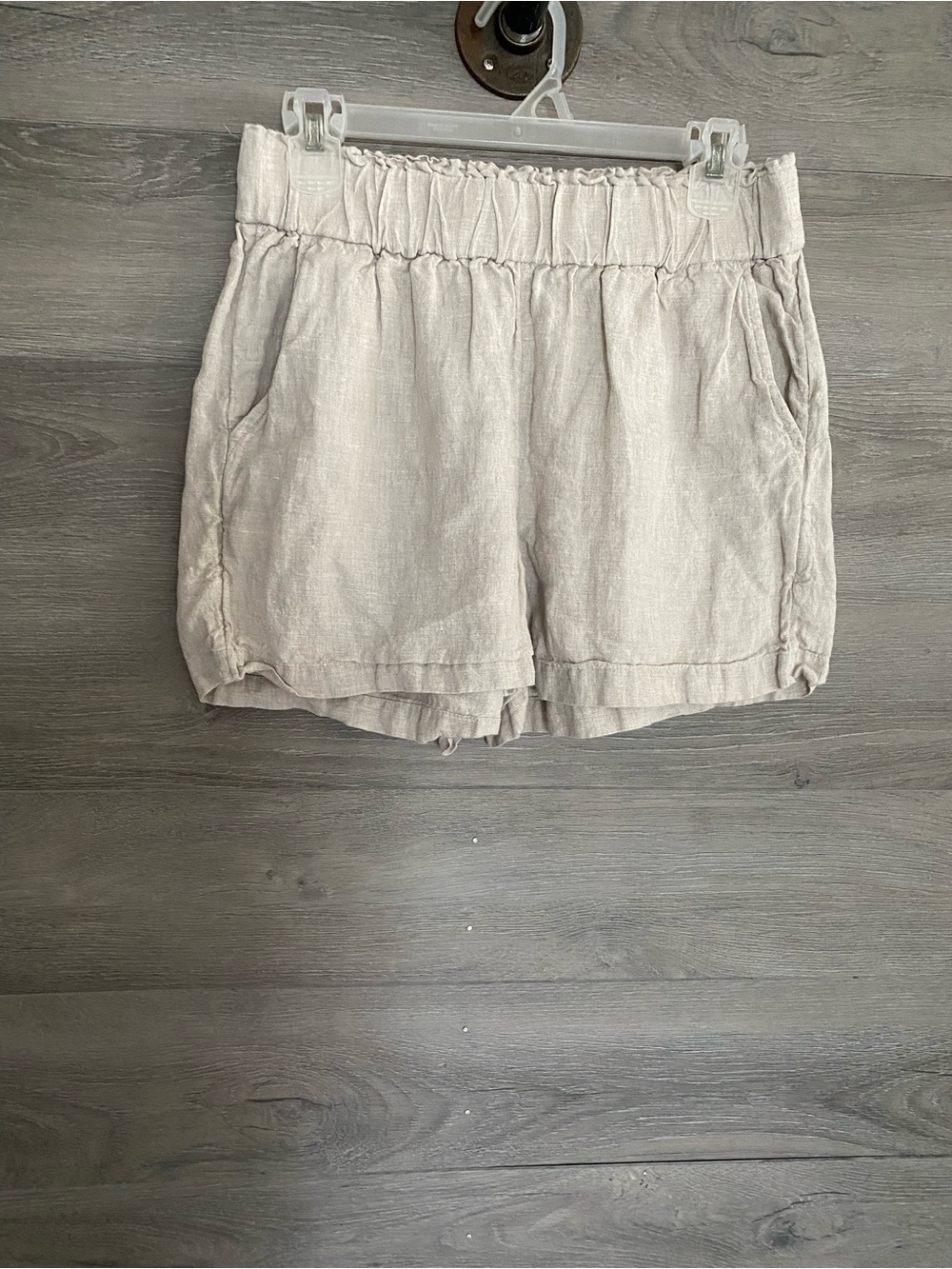J. Crew Linen Pull On Shorts